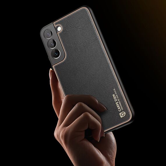 Dux Ducis Yolo elegant cover made of ecological leather for Samsung Galaxy S22 + (S22 Plus) red | Techbox