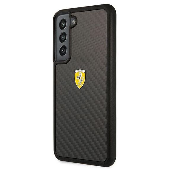 Ferrari FEHCS22SFCAK S22 S901 black / black hardcase On Track Real Carbon - Samsung Cases - Cases - Techbox