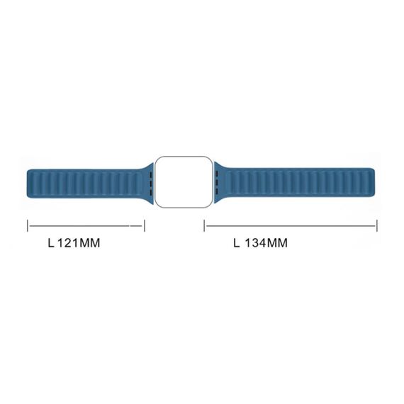 Magnetic Strap Magnetic Strap Bracelet for Apple Watch 45mm - Red | Techbox