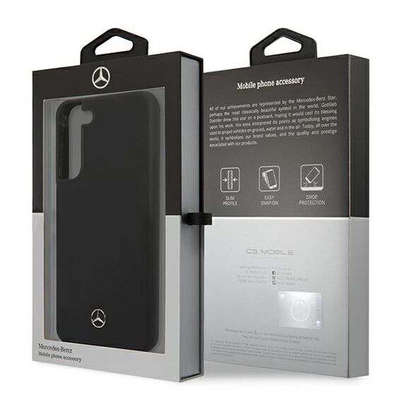 Mercedes MEHCS22MSILBK S22+ S906 czarny/black hardcase Silicone | Techbox