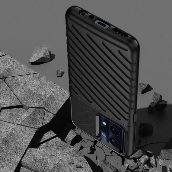 Thunder Case Flexible armored cover for Realme 9 Pro + (9 Pro Plus) black - Uncategorized Cases (2) - Cases - Techbox