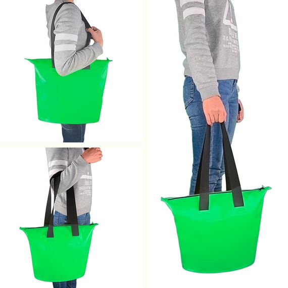 11L PVC waterproof bag - green | Techbox