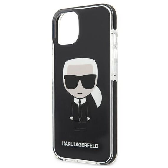 Karl Lagerfeld KLHCP13STPEIKK iPhone 13 mini 5,4"  hardcase czarny/black Iconik Karl | Techbox