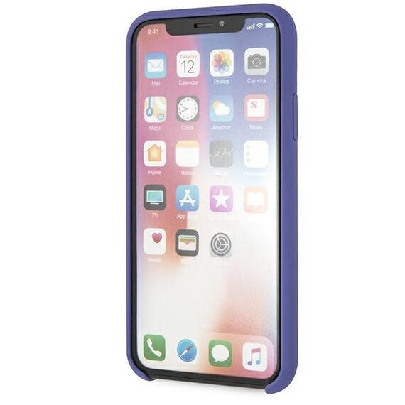 Karl Lagerfeld Silicone iPhone X/Xs Case - Purple - Uncategorized Cases (2) - Cases - Techbox