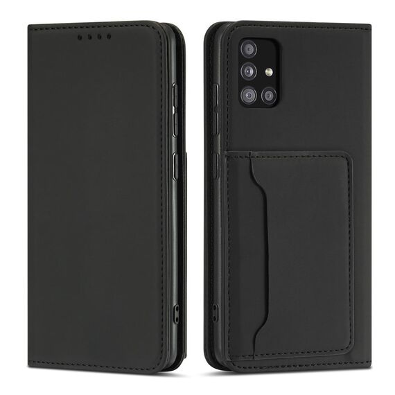 Magnet Card Case Case for Samsung Galaxy A12 5G Pouch Wallet Card Holder Black | Techbox
