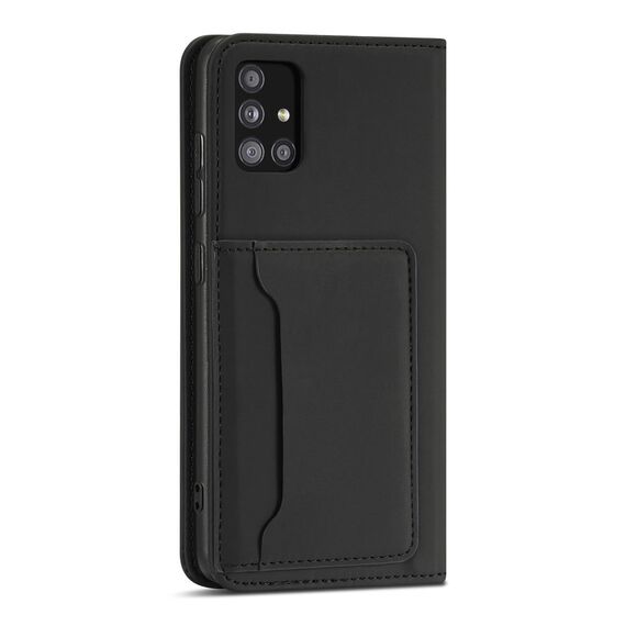 Magnet Card Case Case for Samsung Galaxy A12 5G Pouch Wallet Card Holder Black | Techbox