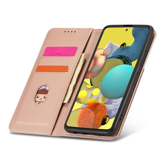 Magnet Card Case Case for Samsung Galaxy A13 5G Pouch Wallet Card Holder Pink | Techbox