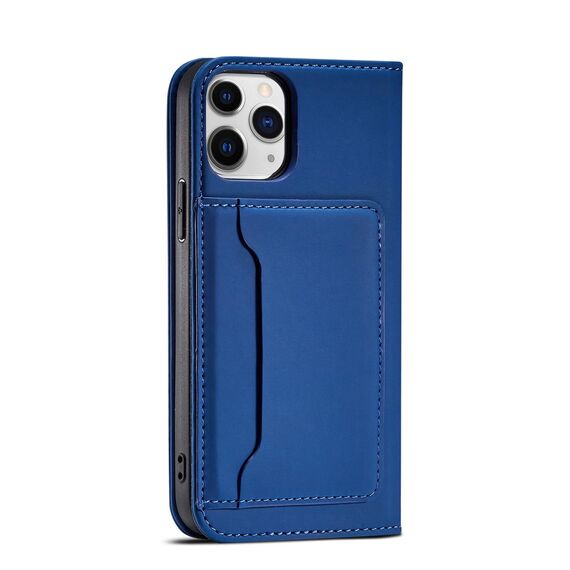 Magnet Card Case for iPhone 12 Pro Max Pouch Card Wallet Card Holder Blue - Apple Cases - Cases - Techbox