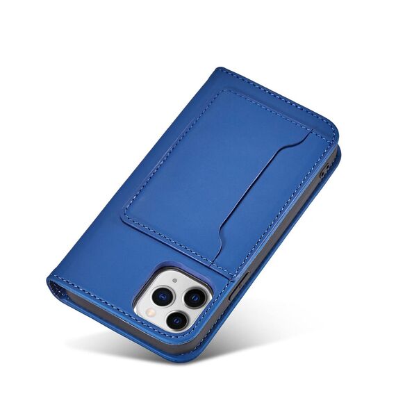 Magnet Card Case for iPhone 12 Pro Max Pouch Card Wallet Card Holder Blue - Apple Cases - Cases - Techbox