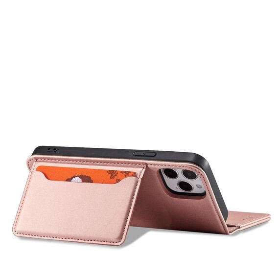 Magnet Card Case for iPhone 12 Pro Max Pouch Card Wallet Card Holder Pink | Techbox