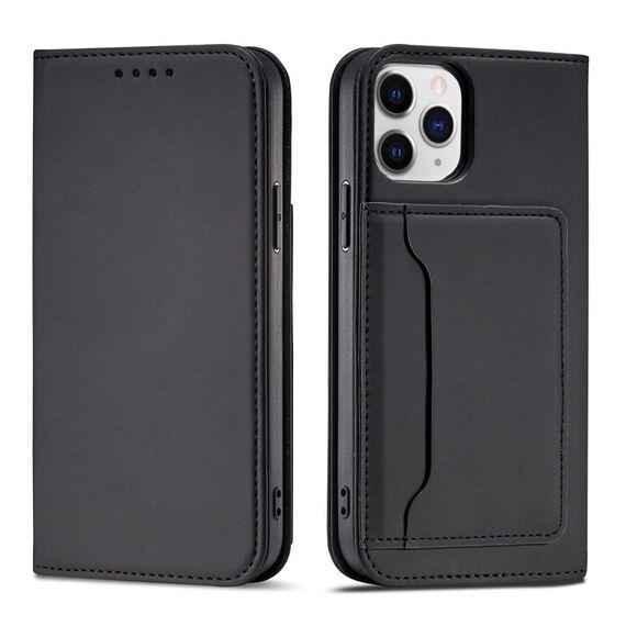 Magnet Card Case for iPhone 12 Pro Pouch Card Wallet Card Holder Black | Techbox
