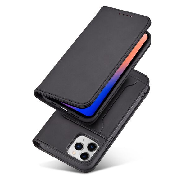 Magnet Card Case for iPhone 12 Pro Pouch Card Wallet Card Holder Black | Techbox