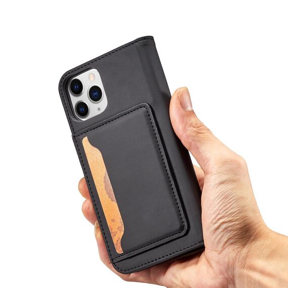 Magnet Card Case for iPhone 12 Pro Pouch Card Wallet Card Holder Black | Techbox