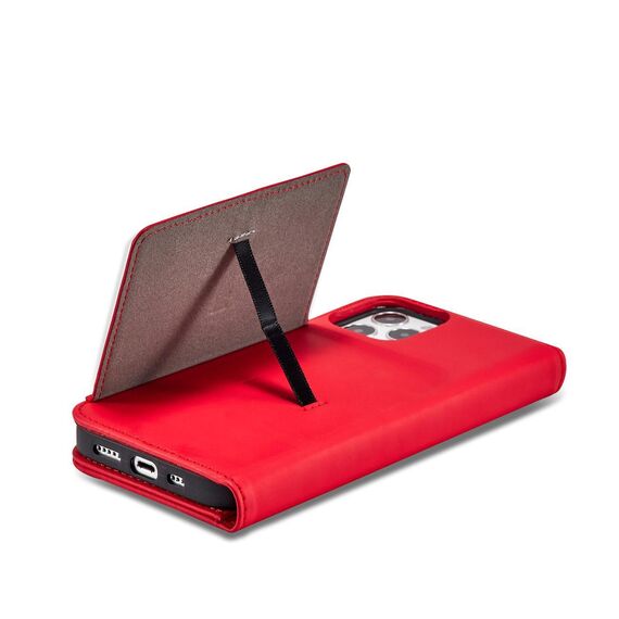Magnet Card Case for iPhone 12 Pro Pouch Card Wallet Card Holder Red - Apple Cases - Cases - Techbox