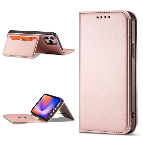 Magnet Card Case for iPhone 12 Pro Pouch Card Wallet Card Holder Pink - Apple Cases - Cases - Techbox