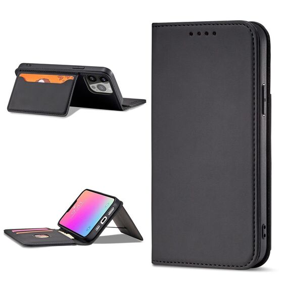 Magnet Card Case for iPhone 13 Pro Max Pouch Card Wallet Card Holder Black - Apple Cases - Cases - Techbox