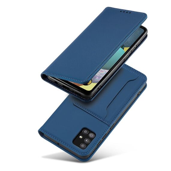 Magnet Card Case for Xiaomi Redmi Note 11 Pro Pouch Card Wallet Card Holder Blue | Techbox