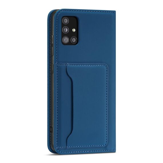 Magnet Card Case for Xiaomi Redmi Note 11 Pro Pouch Card Wallet Card Holder Blue | Techbox