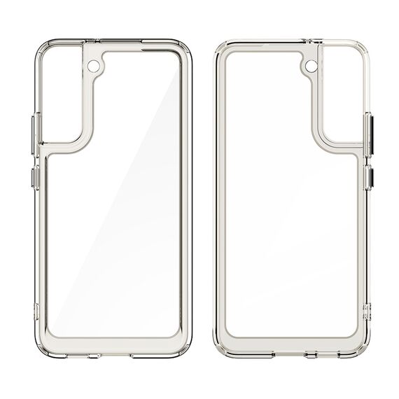 Outer Space Case Cover for Samsung Galaxy S22 + (S22 Plus) Hard Cover with Gel Frame Red - Samsung Cases - Cases - Techbox