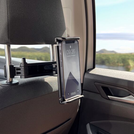 Wozinsky Adjustable Headrest Holder for Tablet or Phone Black (WTHBK3) | Techbox