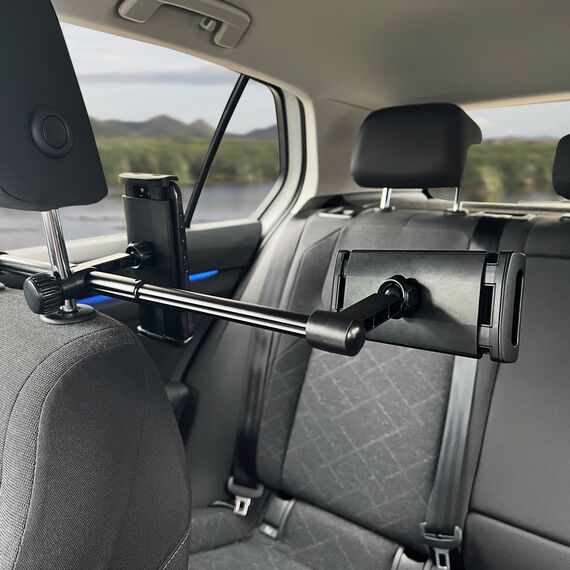 Wozinsky Double Headrest Car Phone Holder Black (WTHBK1) | Techbox