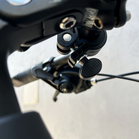 Wozinsky strong phone holder for bicycle, motorcycle, scooter handlebars, black (WBHBK6) | Techbox