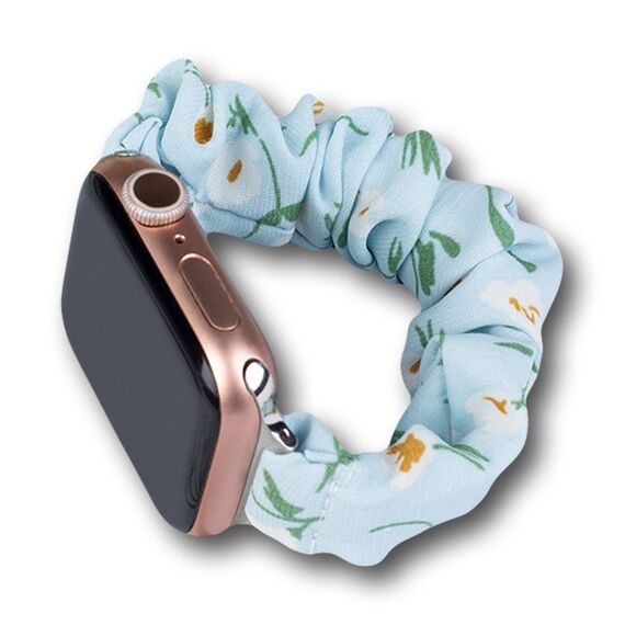 Fabric Apple Watch Band 42/44/45mm Strap Bracelet Elastic Band - Blue | Techbox