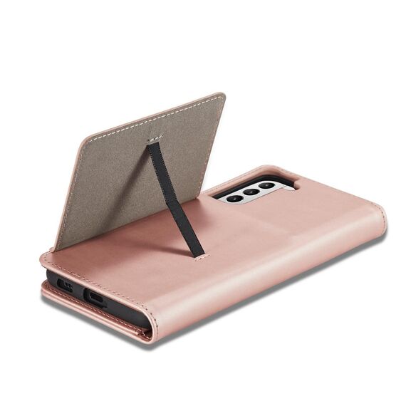 Magnet Card Case for Samsung Galaxy S22 + (S22 Plus) Pouch Wallet Card Holder Pink | Techbox