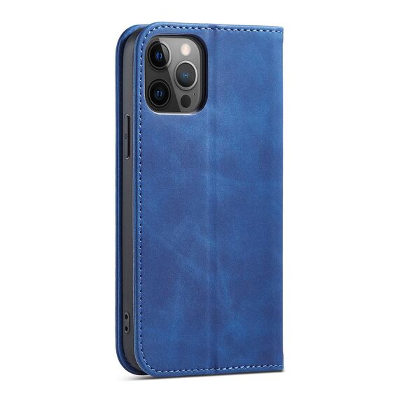 Magnet Fancy Case Case for iPhone 12 Pro Max Pouch Card Wallet Card Stand Blue - Apple Cases - Cases - Techbox