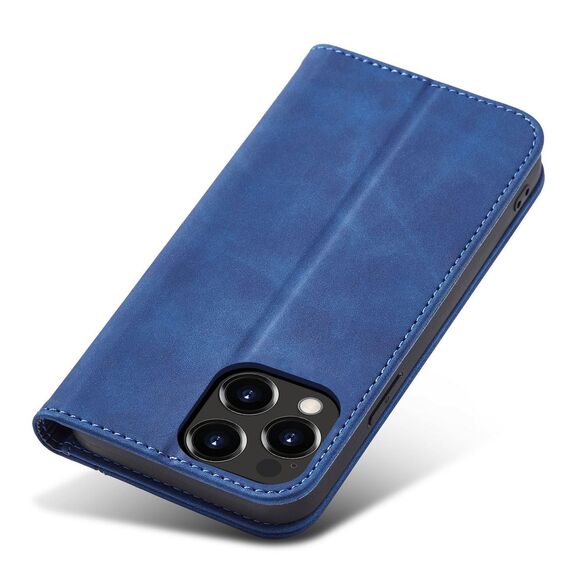 Magnet Fancy Case Case for iPhone 13 Pro Max Pouch Card Wallet Card Holder Blue | Techbox
