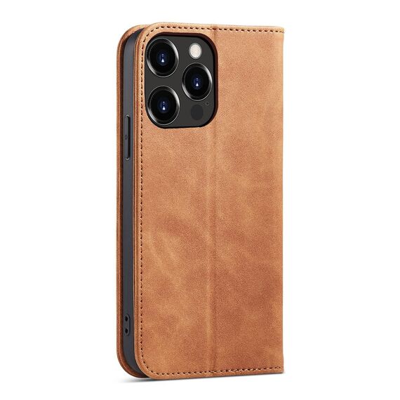 Magnet Fancy Case Case for iPhone 13 Pro Max Pouch Card Wallet Card Holder Brown - Apple Cases - Cases - Techbox