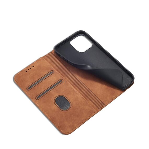Magnet Fancy Case Case for iPhone 13 Pro Max Pouch Card Wallet Card Holder Brown - Apple Cases - Cases - Techbox
