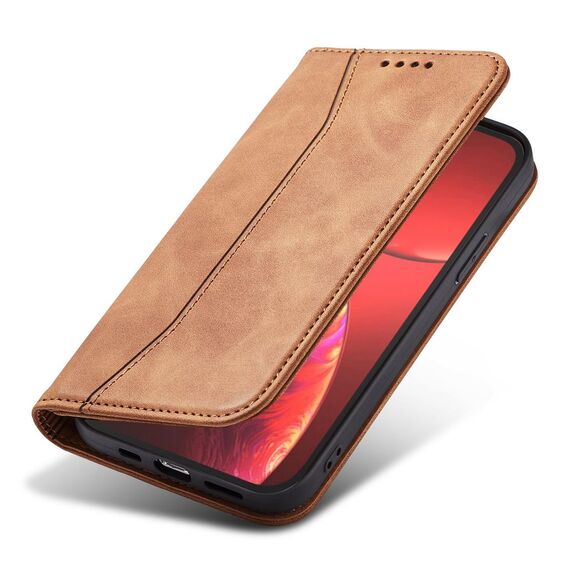 Magnet Fancy Case Case for iPhone 13 Pro Max Pouch Card Wallet Card Holder Brown - Apple Cases - Cases - Techbox