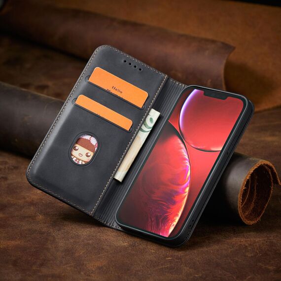 Magnet Fancy Case Case for iPhone 13 Pro Max Pouch Wallet Card Holder Black - Apple Cases - Cases - Techbox
