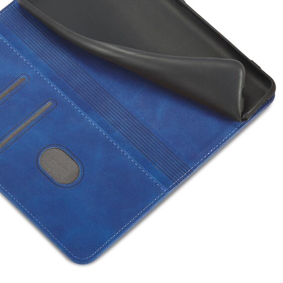 Magnet Fancy Case Case for Samsung Galaxy S22 + (S22 Plus) Pouch Wallet Card Holder Blue | Techbox