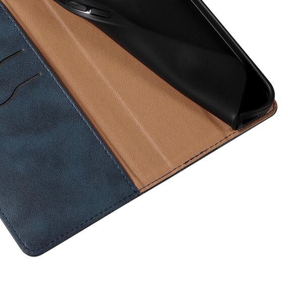 Magnet Strap Case Case for Samsung Galaxy S22 + (S22 Plus) Pouch Wallet + Mini Lanyard Pendant Blue | Techbox