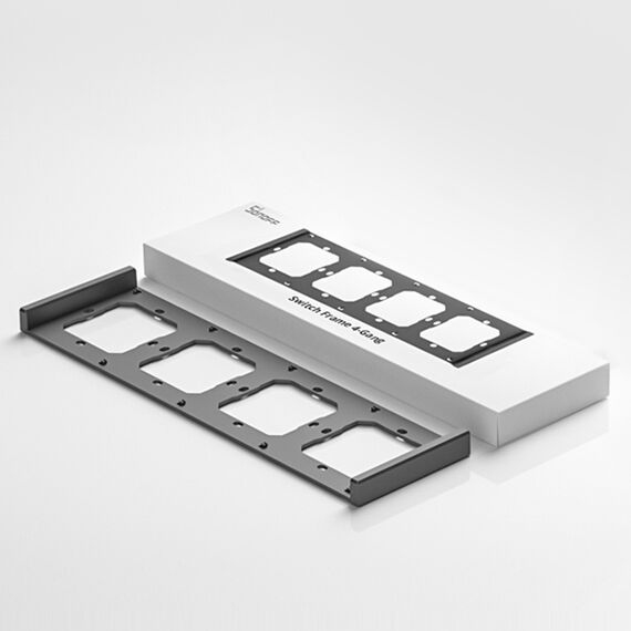 Sonoff Quadruple Mounting Frame for Installing M5-80 Wall Switches - Smart Home - Security - Techbox