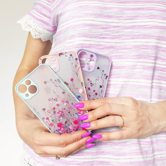 Design Case for iPhone 12 Pro Max flower pink | Techbox