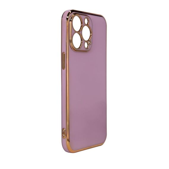 Lighting Color Case for Xiaomi Redmi Note 11 gel cover with gold frame purple - Uncategorized Cases (2) - Cases - Techbox
