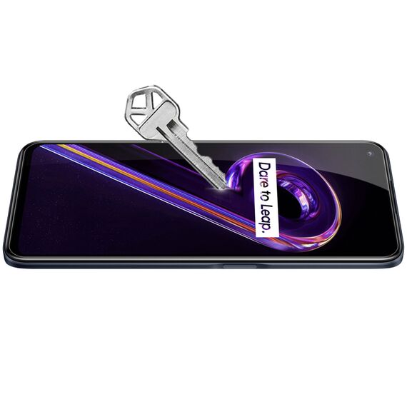 Nillkin CP + PRO ultra-thin full screen tempered glass with 0.2mm frame 9H Realme 9 Pro black - Rest Brands - Screen & Camera Protection - Techbox