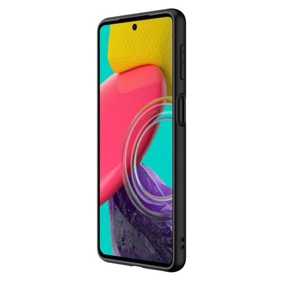 Nillkin Textured Case durable reinforced case with gel frame and nylon back for Samsung Galaxy M53 5G black | Techbox
