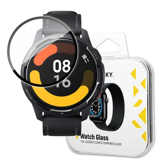 Wozinsky Watch Glass hybrid glass for Xiaomi Watch Color 2 black - Accessories - Smartwatches & Accessories - Techbox