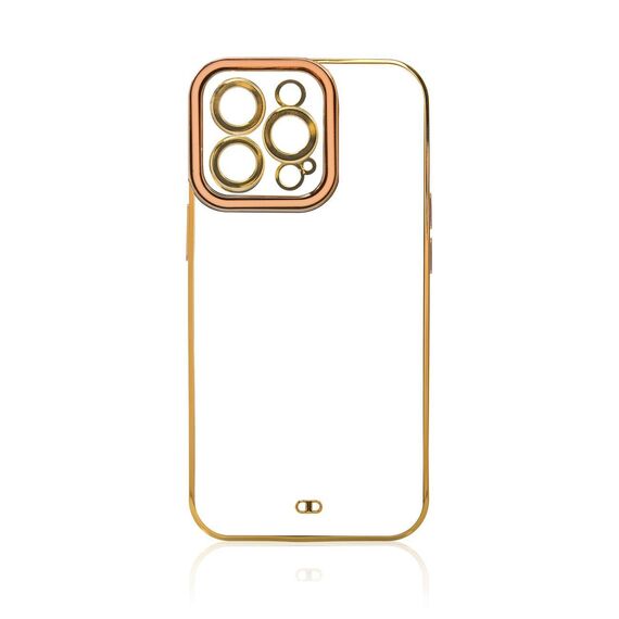 Fashion Case Case for Samsung Galaxy A12 5G Gold Frame Gel Cover Gold - Samsung Cases - Cases - Techbox