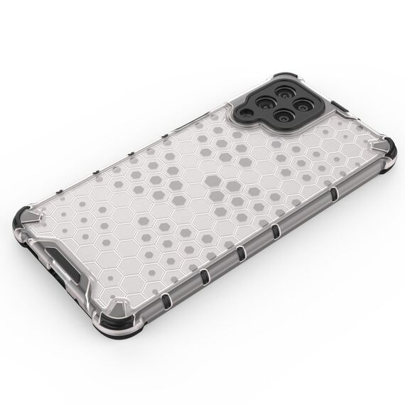 Honeycomb case armored cover with a gel frame for Samsung Galaxy M53 5G black - Samsung Cases - Cases - Techbox