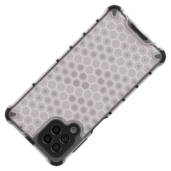 Honeycomb case armored cover with a gel frame for Samsung Galaxy M53 5G transparent - Samsung Cases - Cases - Techbox