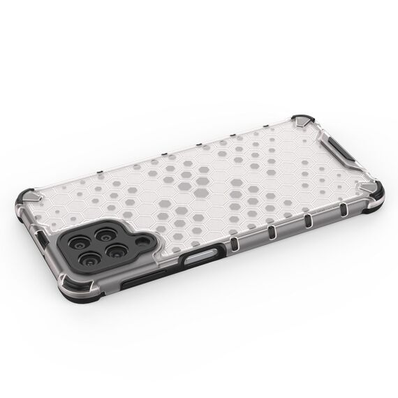 Honeycomb case armored cover with a gel frame for Samsung Galaxy M53 5G transparent - Samsung Cases - Cases - Techbox
