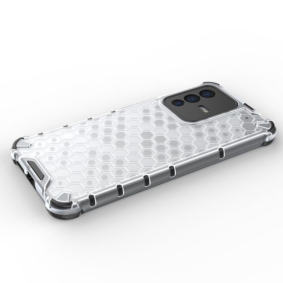 Honeycomb case armored cover with a gel frame for Vivo V23 5G transparent - Uncategorized Cases (2) - Cases - Techbox