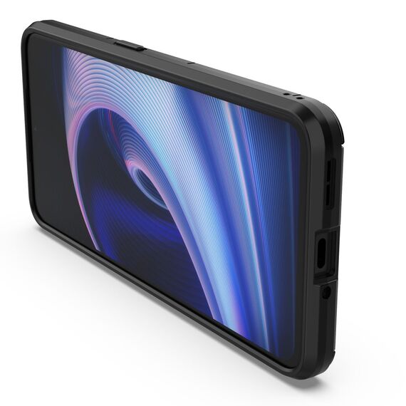 Ring Armor armored hybrid case cover + magnetic holder for OnePlus Ace black | Techbox