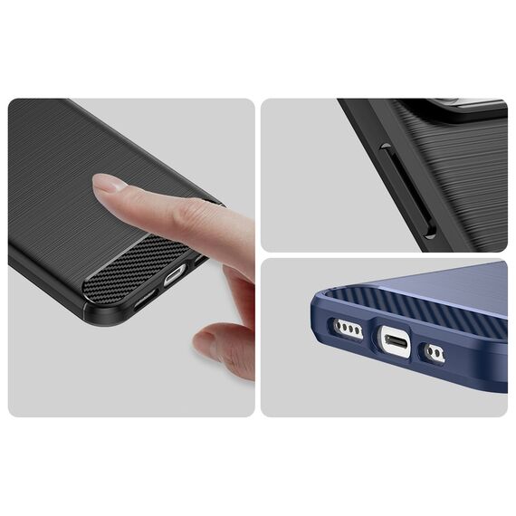 Carbon Case iPhone 14 Pro Max flexible gel back cover black | Techbox