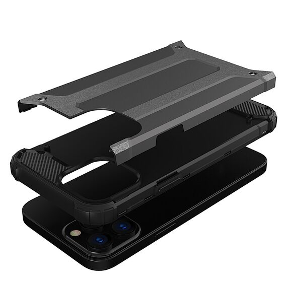 Hybrid Armor case for iPhone 14 Pro armored hybrid cover blue | Techbox